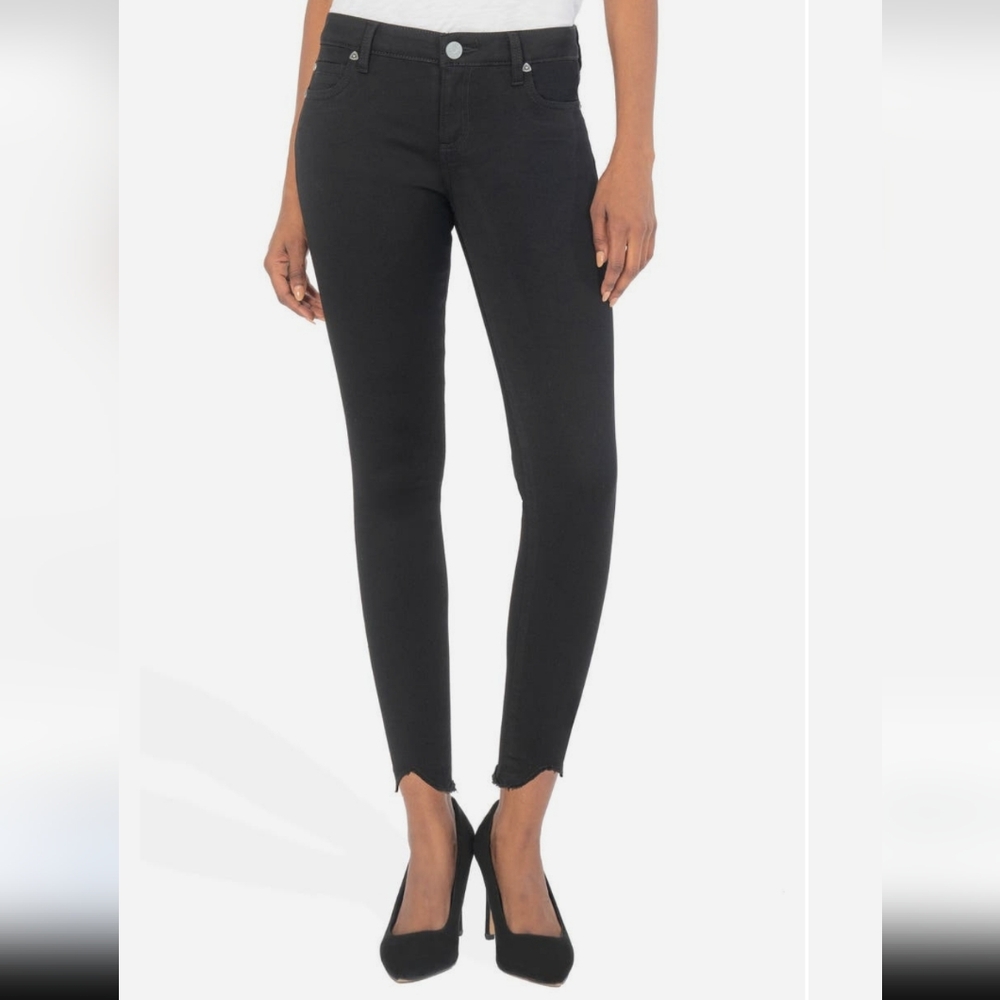 Kut From The Cloth Cairo Ankle Skinny Black Jeans